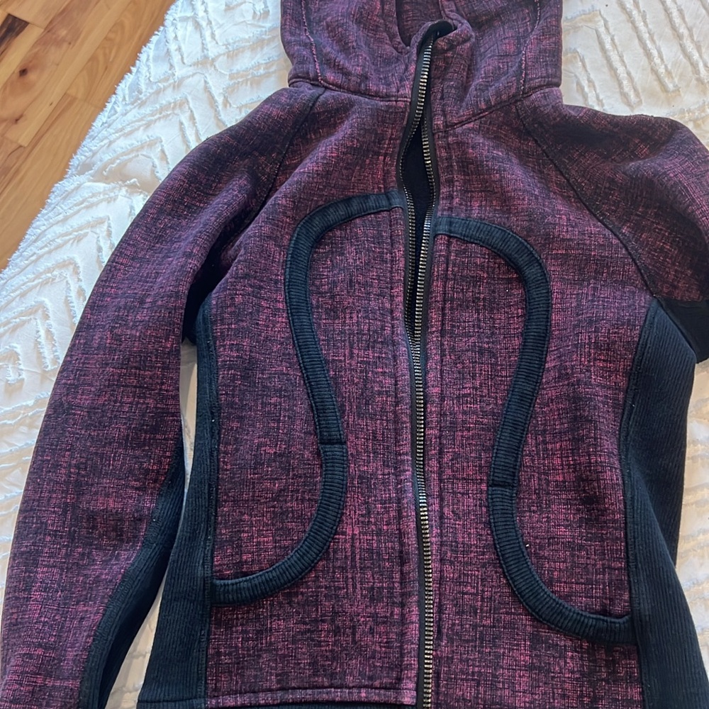 lululemon athletica Black and Pink Utility Jacket